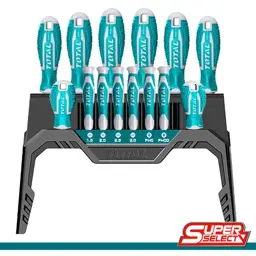 JUEGO DESTORNILLADOR 14 PIEZAS TOTAL