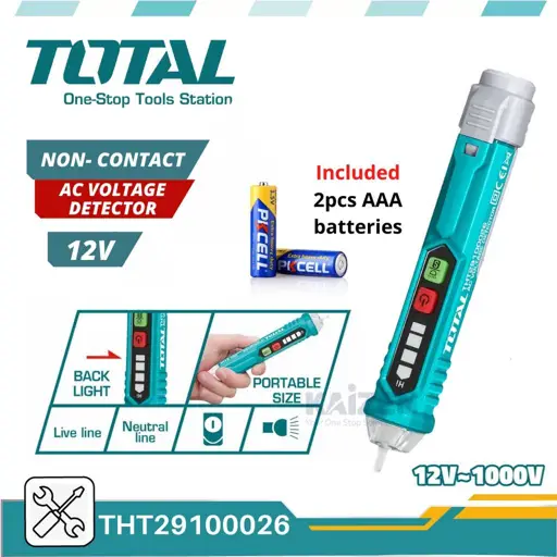 PROBADOR VOLTAJE TIPO LAPIZ DIGITAL S.S. TOTAL