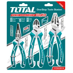 JUEGO ALICATES INDUSTRIAL 3 PIEZAS TOTAL