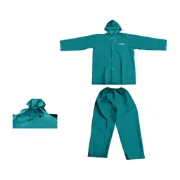 CAPA Y PANTALON IMPERMEABLE CON GORRO TOTAL