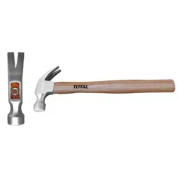 MARTILLO CARPINTERO MANGO MADERA 16ONZ TOTAL