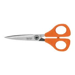 TIJERA OFICINA ACERO INOXIDABLE 6 1/2" REFORZADA TRUPER