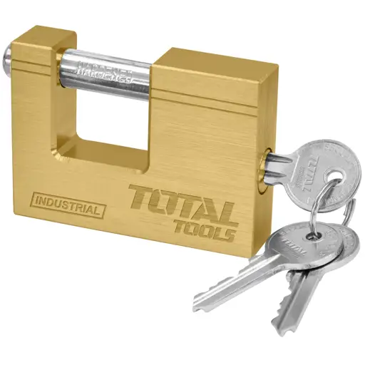 CANDADO DE BRONCE SEGURIDAD 60MM INDUSTRIAL TOTAL