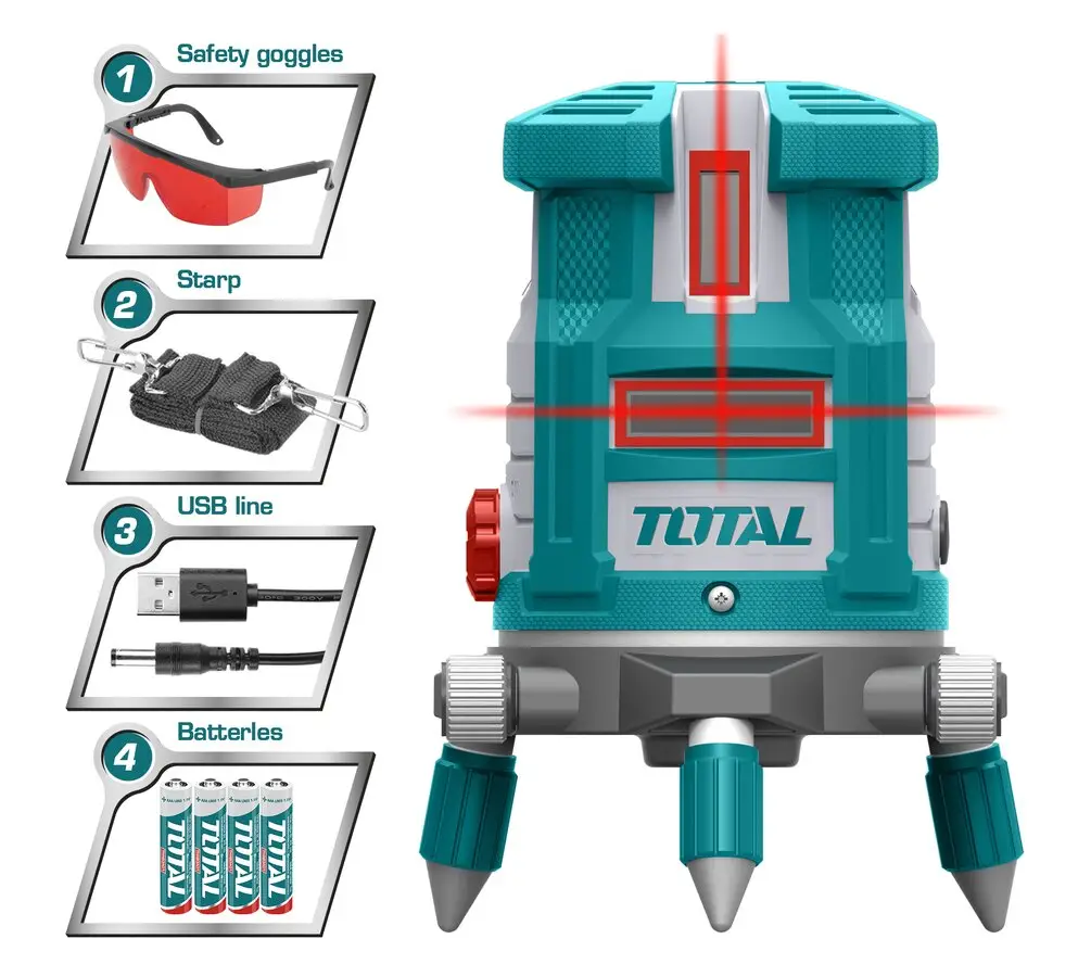 NIVEL LASER 0-30M TOTAL — vista 2