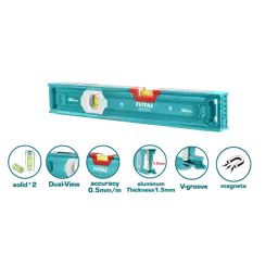 NIVEL ALUMINIO MAGNETICO DE  40CM/16" TOTAL