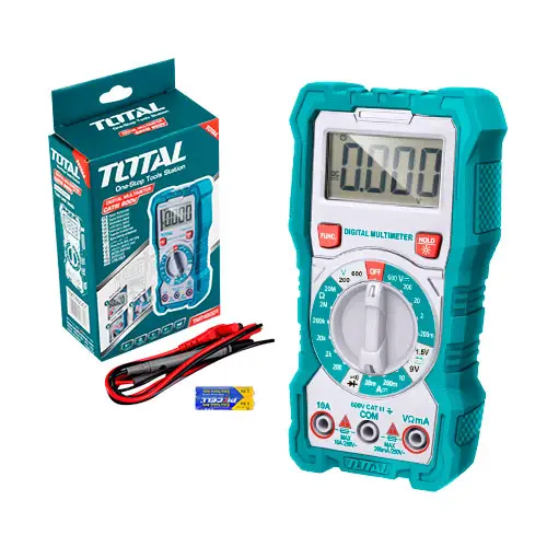 TESTER MULTIMETRO DIGITAL TOTAL — vista 3