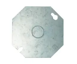 TAPA OCTOGONAL EMT CON HUECO ARGOS