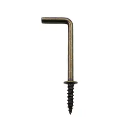 TORNILLO L ESCUADRA DE 1" DORADO (PAQUETE DE 12)