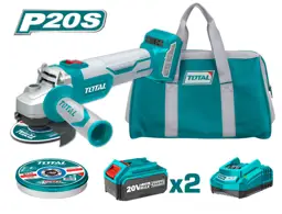 ESMERILADORA ANGULAR 4 1/2" INALAMBRICA TOTAL