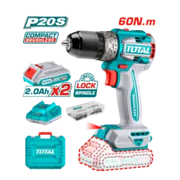 TALADRO BATERIA 20V 1/2 TOTAL