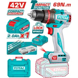 TALADRO 1/2 42V 69NM 1 BATERIA TOTAL