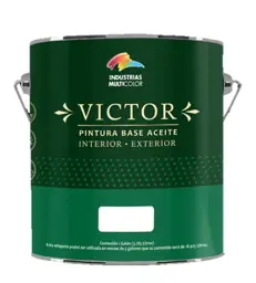VICTOR PINTURA EN ACEITE INDUSTRIAS MULTICOLOR
