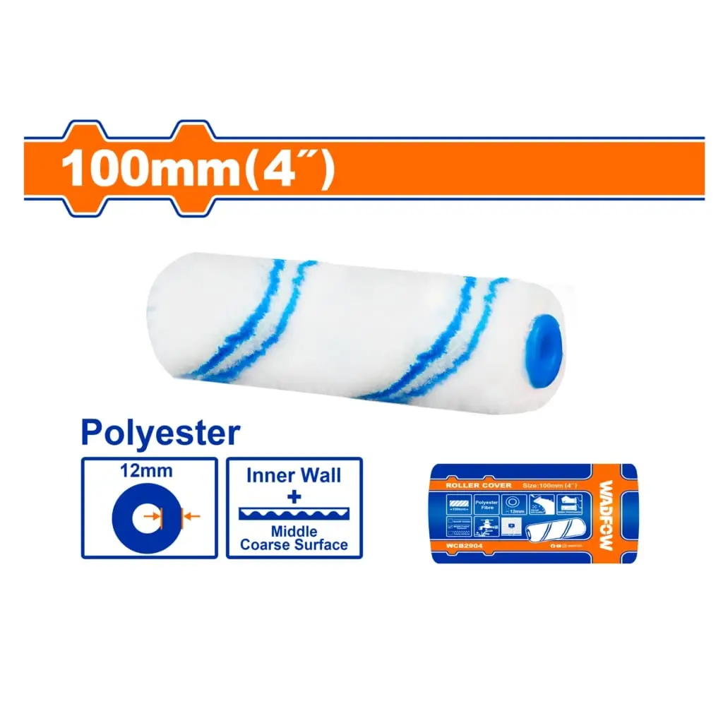 Repuesto de felpa de 4 pulgadas marca Wadfow para rodillo de pintar 1