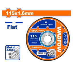 DISCO DE CORTE METAL DELGADO 4 1/2 X1.2 X 22.2 WADFOW