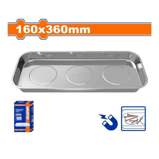 BANDEJA MAGNÉTICA RECTANGULAR 16CM WADFOW