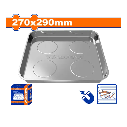 BANDEJA MAGNETICA CUADRADA 27CM WADFOW