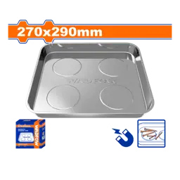 BANDEJA MAGNETICA CUADRADA 27CM WADFOW