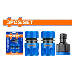 JUEGO ACOPLES MANGUERA 3 PIEZAS WADFOW