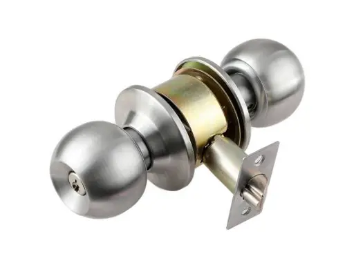 CERRADURA BOLA CON 3 LLAVES SATIN WADFOW