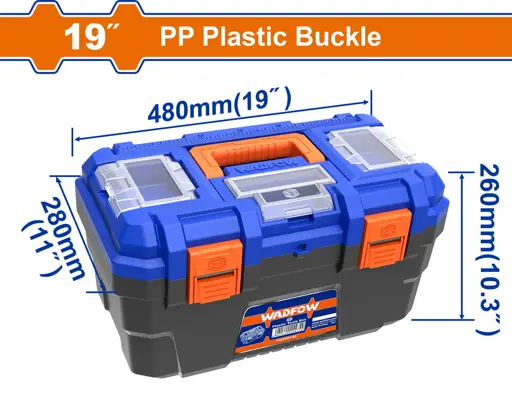 CAJA HERRAMIENTAS PLASTICA 19" WADFOW