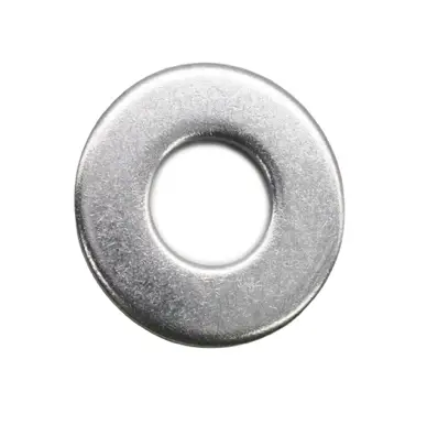 1/2 ARANDELA PLANA GALVANIZADA (PAQUETE DE 10)