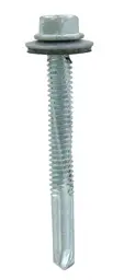 1/4X2 TORNILLO PARA TECHO PUNTA BROCA GALVANIZADO (PAQUETE 100)