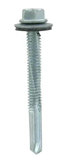 1/4X2 TORNILLO PARA TECHO PUNTA BROCA GALVANIZADO (PAQUETE 100)