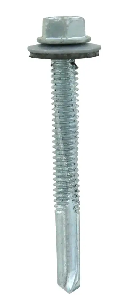 1/4X2 1/2 TORNILLO PARA TECHO PUNTA BROCA GALVANIZADO (PAQUETE 100)