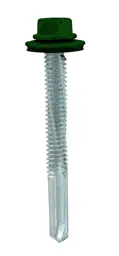 1/4X2 1/2 TORNILLO PARA TECHO PUNTA BROCA VERDE (PAQUETE 100)