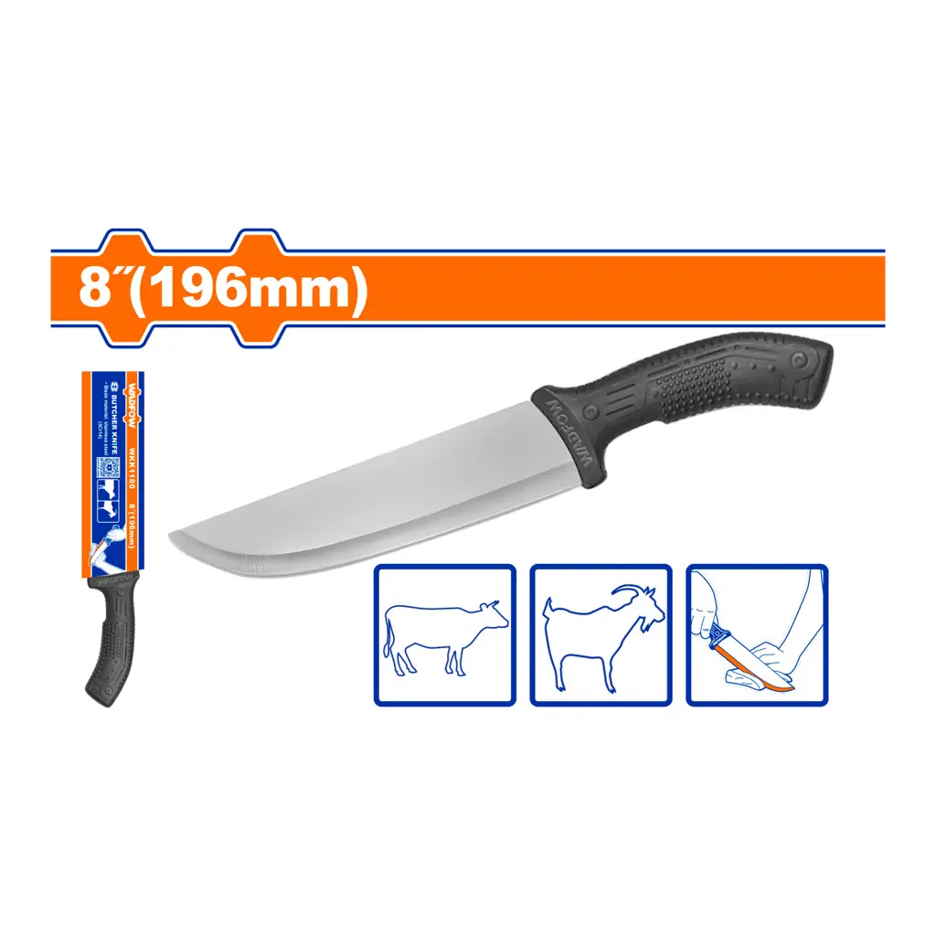 CUCHILLO CARNICERO 8"  WADFOW
