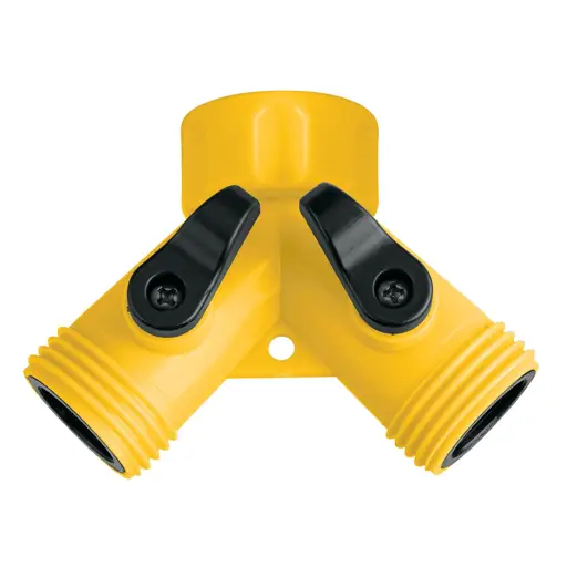 CONECTOR "Y" 3/4" PLASTICO PARA MANGUERA PRETUL