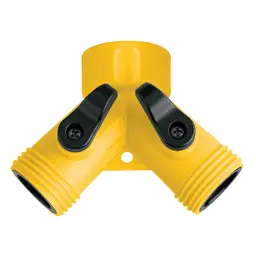 CONECTOR "Y" 3/4" PLASTICO PARA MANGUERA PRETUL