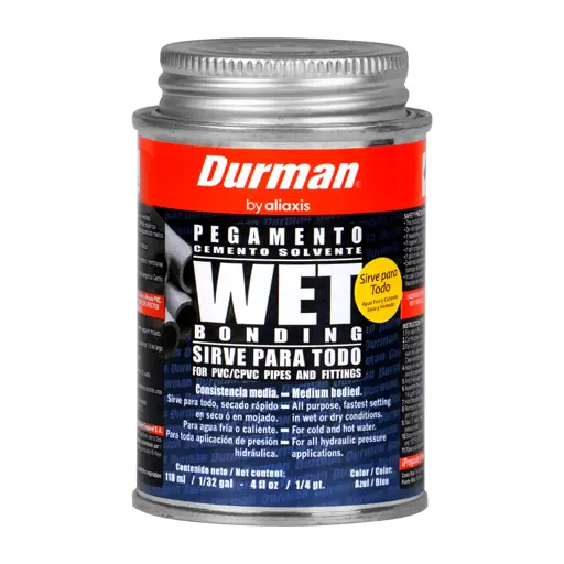 PEGAMENTO PVC WETDRY 1/32 GALON DURMAN
