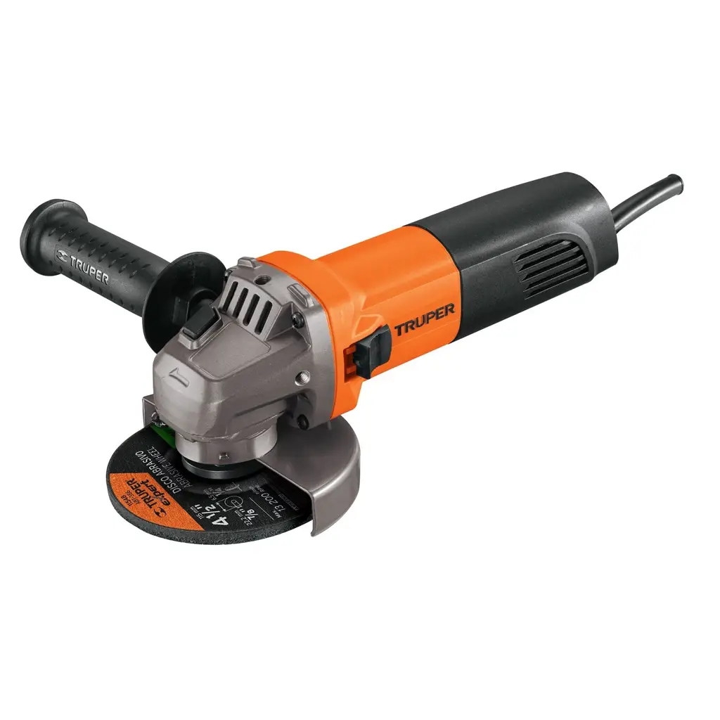 ESMERILADORA ANGULAR 4-1/2" 800 W TRUPER
