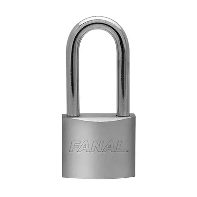 CANDADO DE HIERRO PLATA 60MM ESPIGA LARGA FANAL