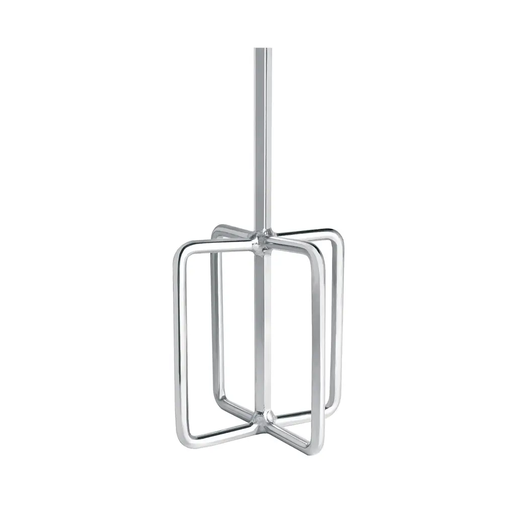 Revolvedor para mezcla de 120mm de acero niquelado marca Truper 1