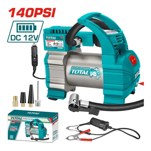 INFLADOR PARA AUTO 12V 140 PSI TOTAL