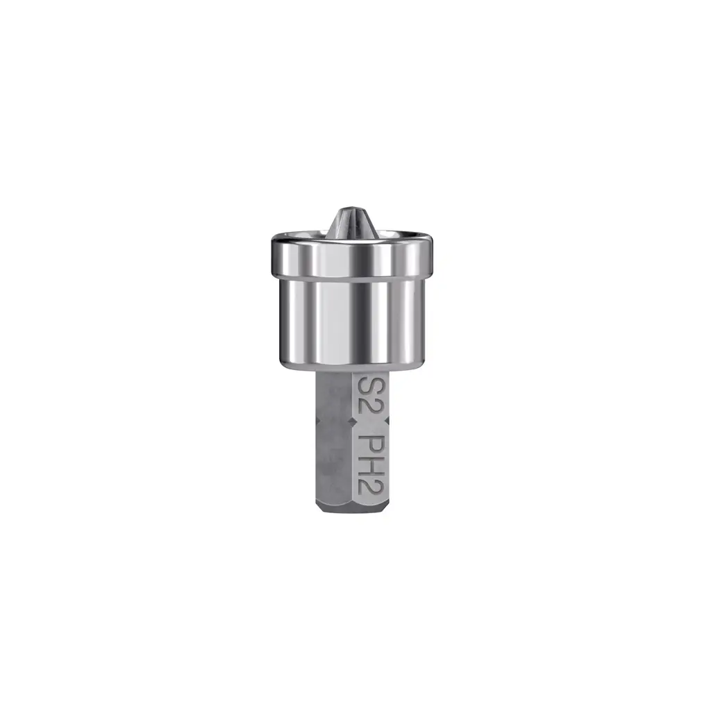 Juego de 5 puntas magnéticas PH2 de 1 pulgada marca Truper para instalación de láminas de gypsum 1