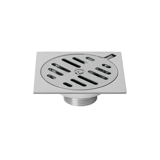 DESAGUE PARA BAÑO ACERO INOXIDABLE 4X4" FOSET