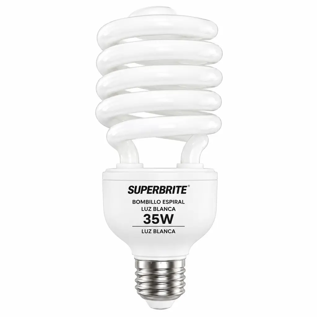 BOMBILLO ESPIRAL LUZ BLANCA 35W