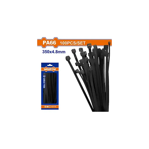 AMARRA PLASTICA NEGRA 14"WADFOW (UNIDAD)