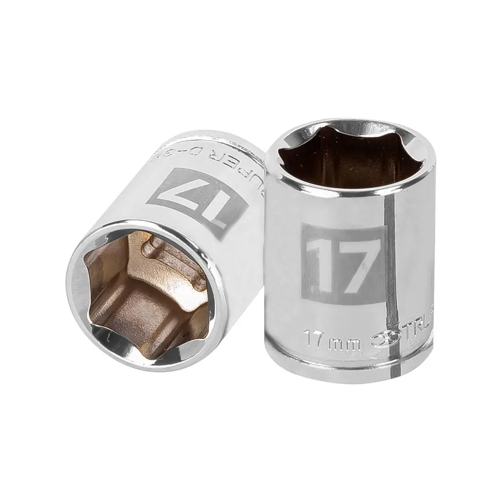 CUBO ESPIGA 3/8" HEX 17mm D3817-HM TRUPER