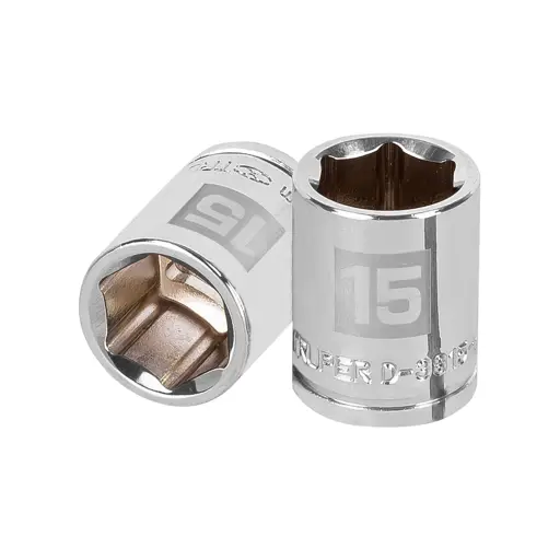CUBO ESPIGA CUADRO 3/8",DE 15MM D-3815-HM TRUPER