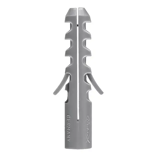 ESPANDER DE NYLON TIPO S 7 MM 1/4" CAJA DE 100 UNIDADES FISCHER