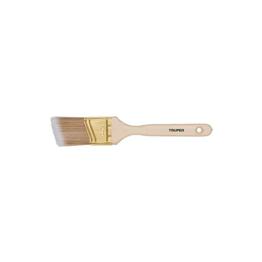 BROCHA 2" CORTE ANGULAR MANGO MADERA TRUPER