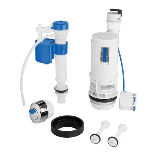 KIT ACCESORIOS INODORO DOBLE DESCARGA FOSET