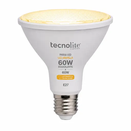 BOMBILLO TECNOLITE LED LUZ AMARILLA 60W
