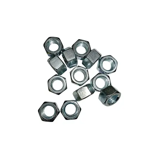 TUERCA 1/2" HEXAGONAL GRADO 2 GALVANIZADA