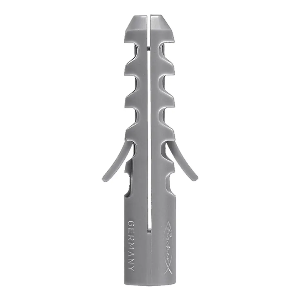 ESPANDER DE NYLON TIPO S 5 MM 3/16" CAJA DE 100 UNIDADES FISCHER