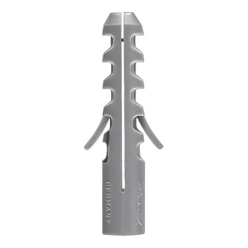 ESPANDER DE NYLON TIPO S 5 MM 3/16" CAJA DE 100 UNIDADES FISCHER